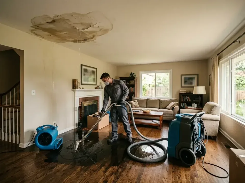 attic-pipe-burst-ceiling-drip-008 — frequently asked questions, Water Damage Restoration & Carpet Care in Norwalk, CT
